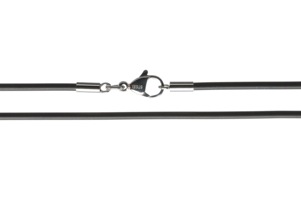 Kautschuk-Kette Ø 2,0mm -  Länge 60 cm